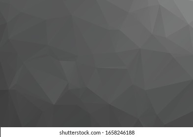 Dark low poly template vector background illustration with an elegant design esign