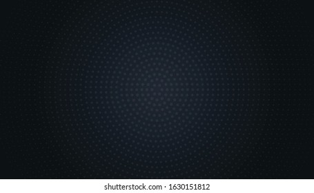 Dark luxury background with radiating ball texture pattern