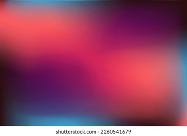 Dark magenta amethyst navy backdrop. Blur pattern orchid blue violet mauve pink. Mockup for advertisement cards post sample price list label. Sunset night gradient. Pink azure purple mauve background.