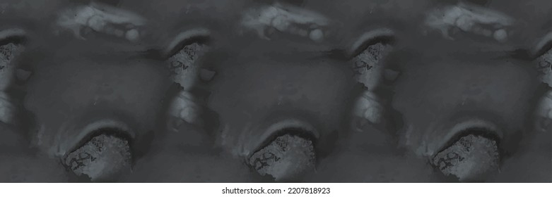 Dark Marble Background. Black Art Texture. Seamless Abstract Background. Dark Slate Repeat. Fluid Liquid Ceramic. Black Tile Floor. Black Seamless Pattern. Vector Abstract Template. Dirty Art Pattern