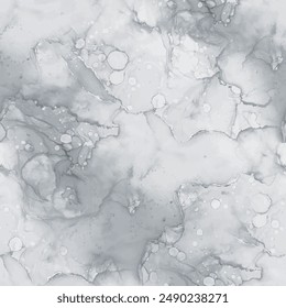 Dark Marble Slate Texture. Dirty Abstract Watercolor. Gray Marble Background. Gray Water Color Marble. Dark Alcohol Ink Watercolor. Modern Seamless Painting. Fluid Elegant Texture. Dirty Tile Paint.