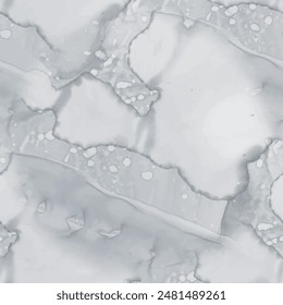 Dark Marble Wall Texture. Dirty Water Color Splash. Modern Abstract Template. Dark Vector Splash. Gray Alcohol Ink Background. Dirty Tile Floor. Dark Abstract Watercolor. Gray Marble Background.