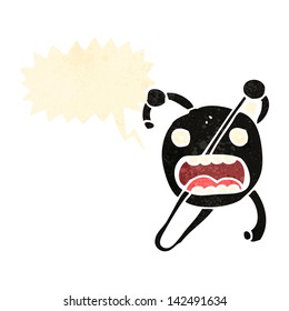 dark matter particle cartoon