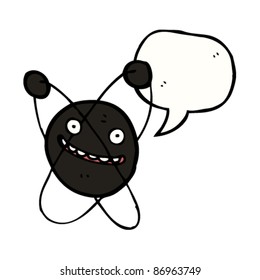 dark matter particle cartoon