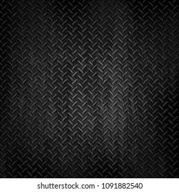 Dark metal background.Vector illustration