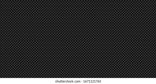 Dark metal Hole texture background Dark black Geometric grid Modern black abstract vector texture