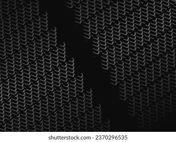 Dark metal texture steel background. Perforated metal sheet.