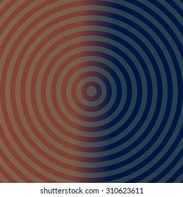 Dark metallic background design with concentric circles