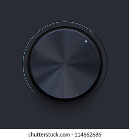 Dark Metallic Knob