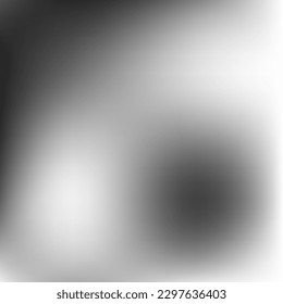 Dark Minimal Liquid Digital Design Picture. White Black Grey Trendy Gradient Background. Aluminium Empty Vector Smooth Blurry Background. Watercolor Monochrome Silver Metallic Gradient Mesh.