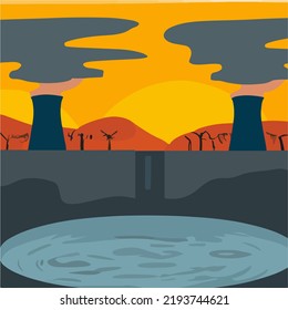 A dark and miserable polluted future