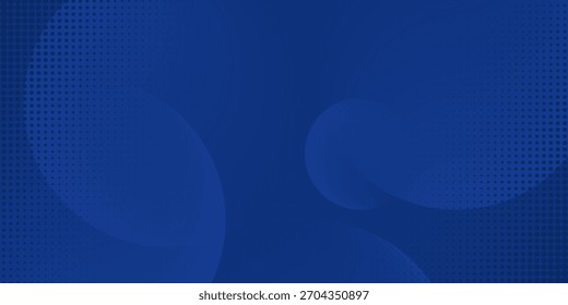Fundo de apresentação abstrato azul moderno escuro com meio-tom. Design de ilustração vetorial para apresentação, banner, capa, web, folheto, cartão, cartaz, papel de parede, textura, slide, revista e powerpoi