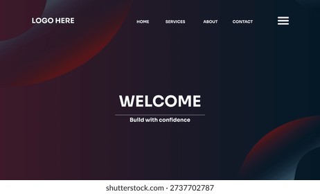 Dark modern hero layout representing stable digital infrastructure, enterprise-grade architecture, and scalable platform foundation.