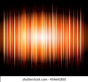 Dark modern orange abstract vector background laser light.

