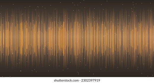 Dark Modern Style Minimalist Vertical Stripes Pattern on Brown Background -  Editable Multi Purpose Abstract Wide Scale Background Design, Creative Vector Template for Web