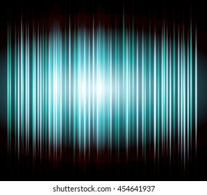 Dark modern turquoise abstract vector background laser light.

