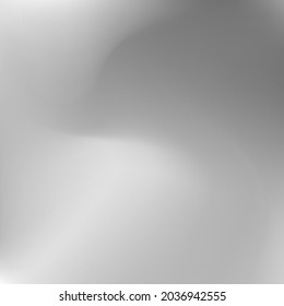 Dark Monochromatic Blurred Aluminium Wallpaper. Wavy Liquid Fluid Curve Sky Gradient Backdrop. Dynamic Grey Water Light Grey Swirl Gradient Mesh. Metallic Calm Silver Soft Blurry Texture.