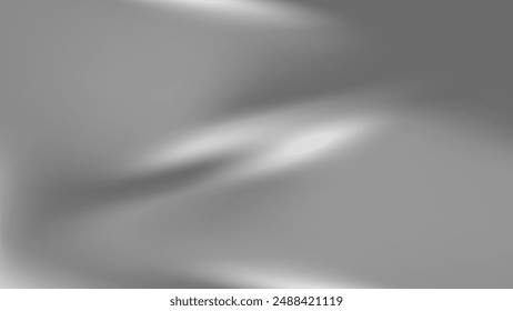 Dark Monochrome vector glossy abstract background. Shining Grey illustration in a Brand new style. luxury backdgrop. Black and White Abstract metal gradient. Vector blurred illustration