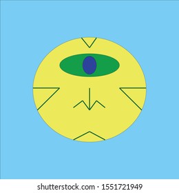 the dark monster with one eye v.10
