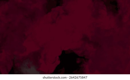A dark, moody background with subtle red tones. Abstract shades of deep burgundy and black.