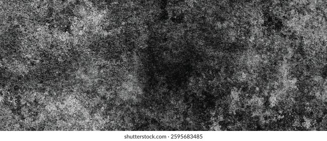 A Dark and Moody Grayscale Texture with Organic Stains and Deeply Worn Patterns
