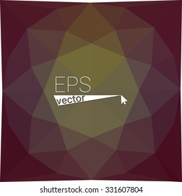 dark multicolor black blue yellow green red orange geometric rumpled triangular low poly style gradient illustration graphic background. Vector polygonal design for your business.