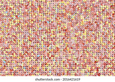 Dark multicolor dotted background, colorful vector texture with circles. Glitter abstract illustration with blurred drops of rain. Pattern for ads, web page, wallpaper, poster, banner. Copy space.