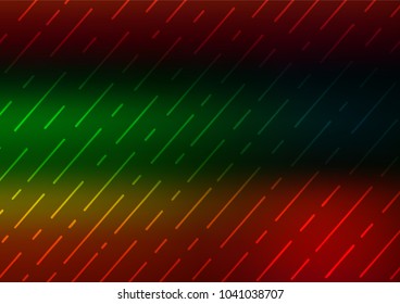 Dark Multicolor, Rainbow vector abstract doodle template. Ethnic elegant natural pattern with gradient. The pattern can be used for wallpapers and coloring books.