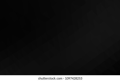 Dark Multicolor, Rainbow vector abstract polygonal pattern. Brand new colored illustration in blurry style with gradient. Triangular pattern for your business design.