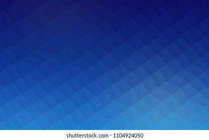 Dark Multicolor, Rainbow vector abstract polygonal template. Modern geometrical abstract illustration with gradient. The template can be used as a background for cell phones.