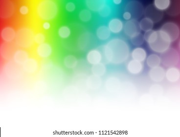 Dark Multicolor, Rainbow vector abstract blurred background. Colorful illustration in blurry style with gradient. A new texture for your design.