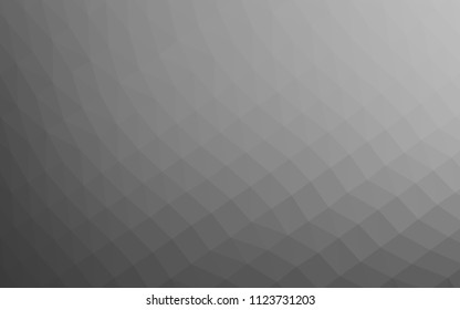 Dark Multicolor, Rainbow vector abstract mosaic low poly background. Creative illustration in halftone style with gradient. The template can be used as a background for cell phones.