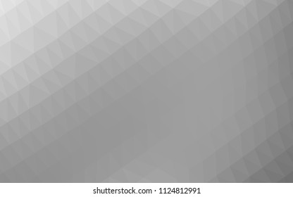 Dark Multicolor, Rainbow vector abstract polygonal template. Brand new colored illustration in blurry style with gradient. The best triangular design for your business.