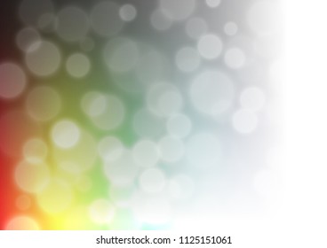 Dark Multicolor, Rainbow vector abstract blurred background. Colorful abstract illustration with gradient. The template for backgrounds of cell phones.