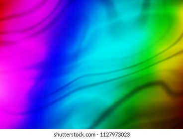 Dark Multicolor, Rainbow vector abstract bright pattern. Shining colored illustration in a Brand new style. The blurred design can be used for your web site.