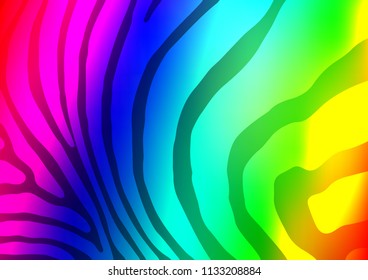 Dark Multicolor, Rainbow vector abstract doodle texture. Brand-new colored illustration in blurry style with doodles. Brand-new style for your business design.