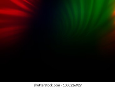 Dark Multicolor, Rainbow vector abstract blurred background. A completely new color illustration in a bokeh style. A completely new template for your design.