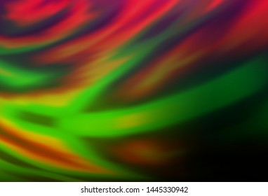 Dark Multicolor, Rainbow vector abstract bright pattern. Modern abstract illustration with gradient. New style for your business design.