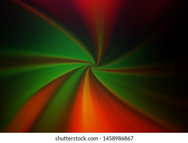 Dark Multicolor, Rainbow vector abstract background. Colorful abstract illustration with gradient. Brand new design for your business.