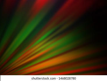 Dark Multicolor, Rainbow vector abstract bright background. Colorful illustration in blurry style with gradient. The blurred design can be used for your web site.