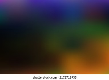 Dark Multicolor, Rainbow vector abstract bright background. Shining colorful illustration in a Brand new style. Sample for your creative designs.