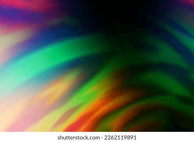 Dunkle Multi-Farbe, Regenbogen-Vektorgrafik abstrakte helle Muster. Abstrakte farbige Illustration mit Farbverlauf. Neues Design für Ihr Unternehmen.