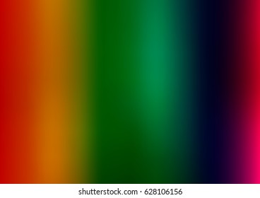 Dark Multicolor, Rainbow vector abstract bright background. Colorful abstract illustration with gradient. A completely new design for your business.