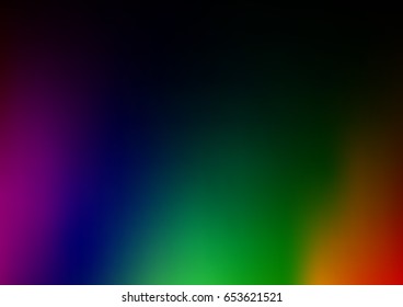 Dark Multicolor, Rainbow vector abstract bright background. A completely new color illustration in a vague style. The textured pattern can be used for background.