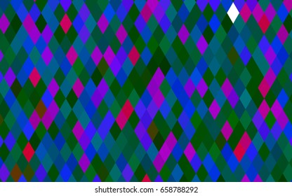 Dark Multicolor, Rainbow vector abstract mosaic pattern. Geometric illustration in Origami style with gradient.  The elegant pattern can be used as part of a brand book.