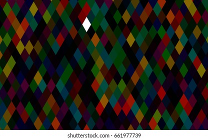 Dark Multicolor, Rainbow vector abstract polygonal template. An elegant bright illustration with gradient. A completely new template for your business design.
