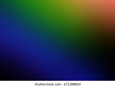 Dark Multicolor, Rainbow vector abstract pattern. Colorful illustration in abstract style with gradient. The elegant pattern can be used as part of a brand book.