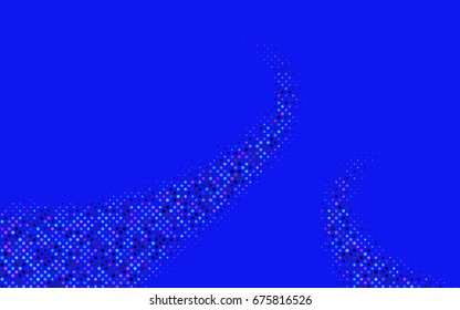 Dark Multicolor, Rainbow vector abstract pattern with circles. Geometry template for your business design. Background with colored spheres.