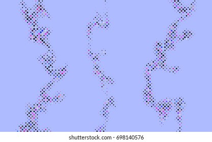 Dark Multicolor, Rainbow vector abstract pattern with circles. Geometry template for your business design. Background with colored spheres.