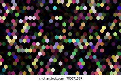 Dark Multicolor, Rainbow vector abstract textured polygonal background. Brand-new blurry hexagonal design. Pattern can be used for background. Dark Multicolor, Rainbow vector abstract textured polygonal background. Brand-new blurry hexagonal design. Pattern can be used for background.
